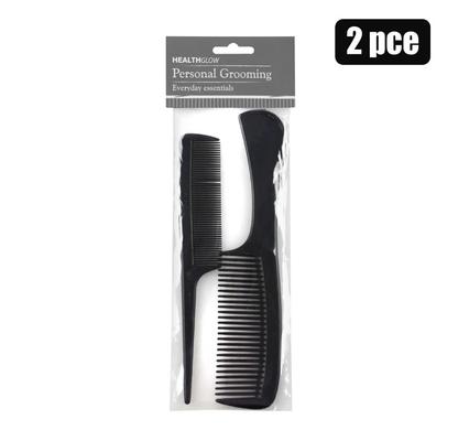 HAIR COMB PLASTIC 2PC HANDLE+TAIL