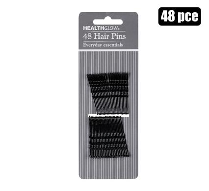 HAIR PINS BLACK 50mm 48PC