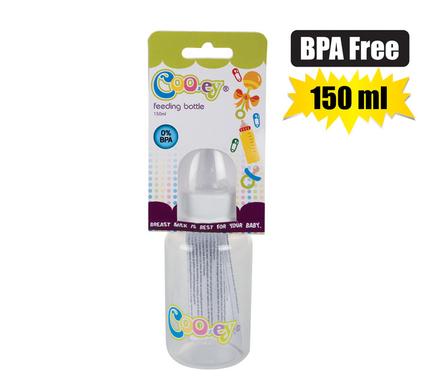COOEY FEEDING-BOTTLE PL 150ml ROUND