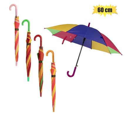 UMBRELLA KIDDIES 8-RIB 4-TONE 60cm DIA