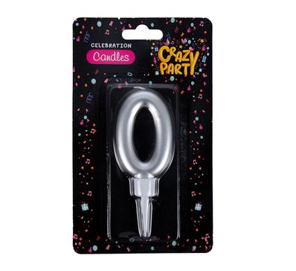 CANDLES BIRTHDAY LARGE FOIL NUMBER-0