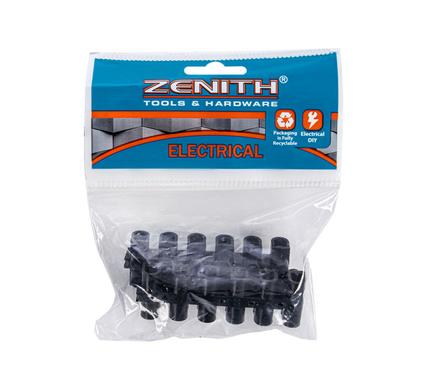 STRIP-CONNECT 15AMP 12-WAY BLK ZENITH