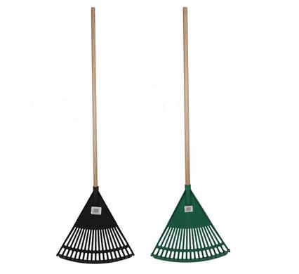 RAKE COMBO PL COMPLETE W/HANDLE GREEN