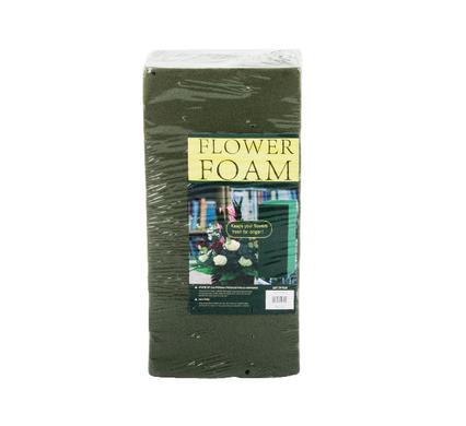FLORAL FOAM BRICK GREEN 22x7.5x10cm
