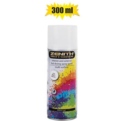 SPRAY-PAINT ZENITH 300ml NET FL-WHT