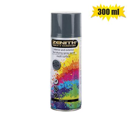 SPRAY-PAINT ZENITH 300ml NET MACH-GREY