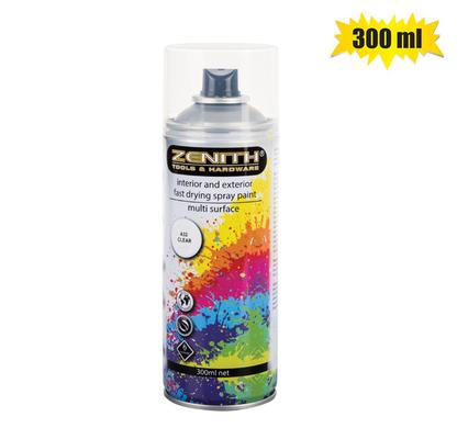 SPRAY-PAINT ZENITH 300ml NET CLEAR-LACQ