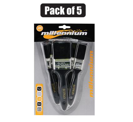 PAINT-BRUSHES 12+25+38+50+62mm CARD-5