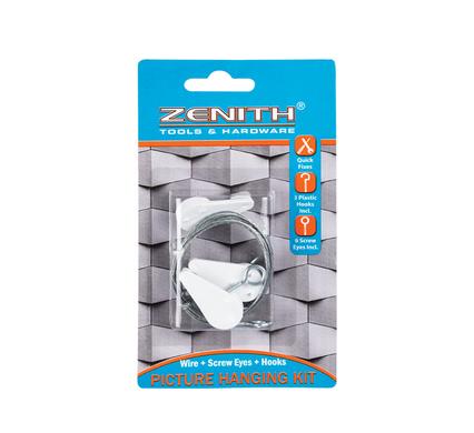 PICTURE-HANGING-KIT(WIRE+EYE+HOOK)ZENITH
