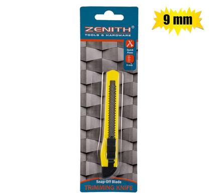 KNIFE 9mm SNAPOFF-BLADE ZENITH-CARD