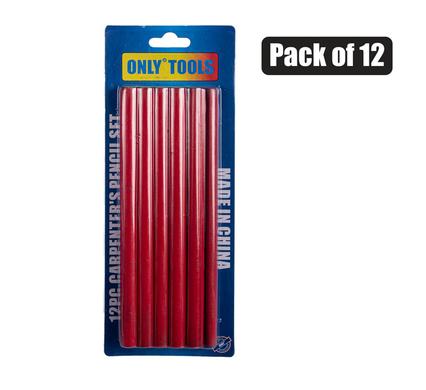 CARPENTERS-PENCILS MEDIUM PACK-OF-12