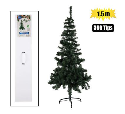 XMAS TREE 1.5m GREEN(360 TIPS) REGULAR