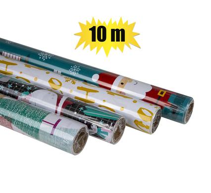 XMAS STATIONERY GIFT WRAP 10mx700mm