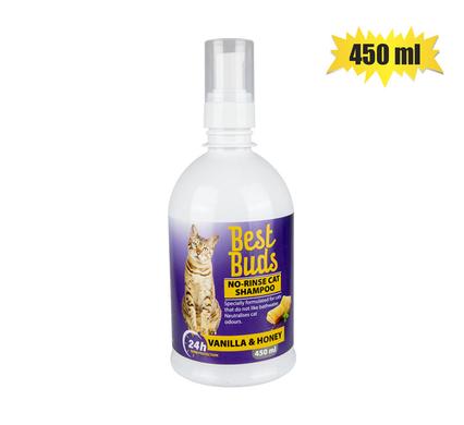 BEST BUDS CAT SHAMPOO NO-RINSE 450ml