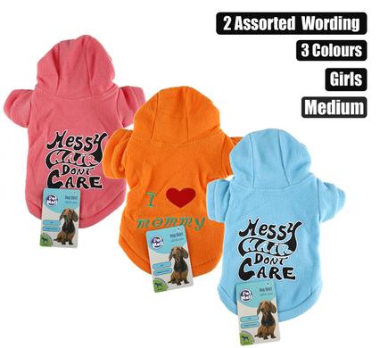 PET DOG SHIRT WINTER GIRL-MEDIUM