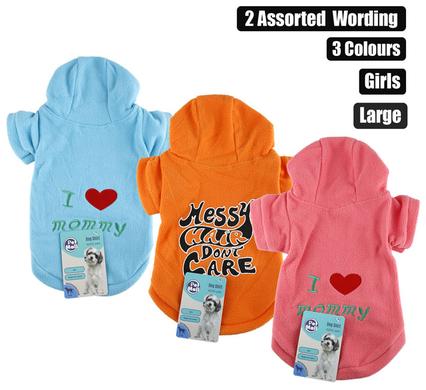 PET DOG SHIRT WINTER GIRL-LARGE