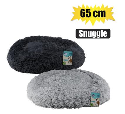 PET BED ROUND SNUGGLE 65cm DIAMETER