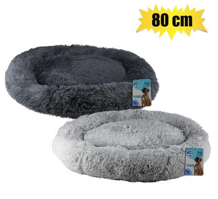 PET BED ROUND SNUGGLE 80cm DIAMETER