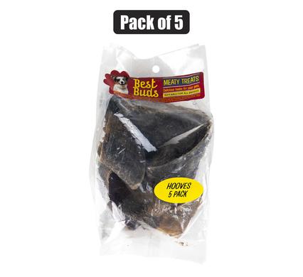 PET DOG CHEW COW HOOVES PACK-5
