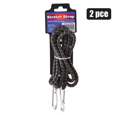 CORD STRETCH 2 SNAP HOOKS 1.5mx8mm
