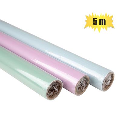 GIFT-WRAP 700mmx5m SOLID PASTEL COLORS