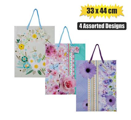 GIFT-BAG PAPER JMB 33x45cm EVERYDAY FLWR