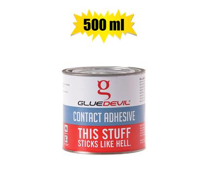 GLUE DEVIL CONTACT-ADHESIVE 500ml-TIN