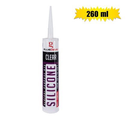 GLUE DEVIL SILICONE 260ml CLEAR