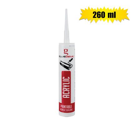 GLUE DEVIL ACRYCLIC SEALANT 260ml WHITE