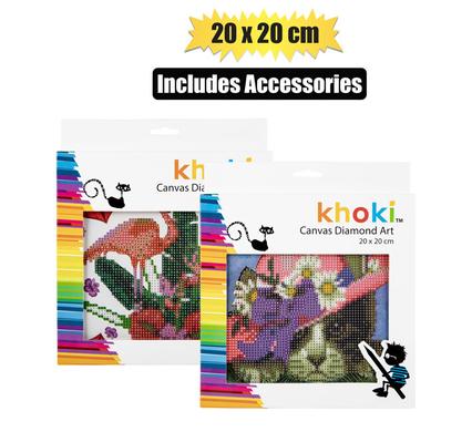 ART+CRAFT DIAMOND ART CANVAS 20x20cm