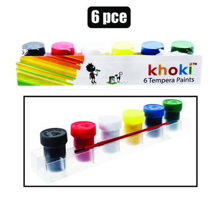 ART+CRAFT PAINT TEMPERA 6PCE