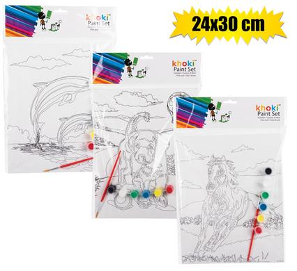 ART+CRAFT LEARN-TO-PAINT SET 24x30cm