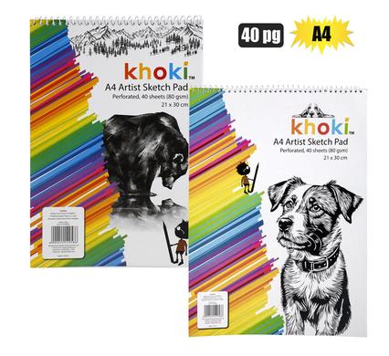ART+CRAFT SKETCH PAD A4 40PG PERF