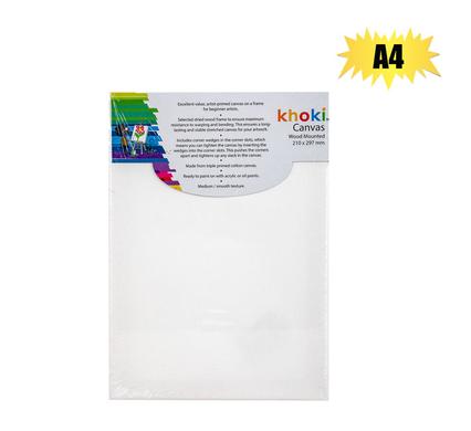 ART+CRAFT PAINT CANVAS A4 WOOD MOUNTED