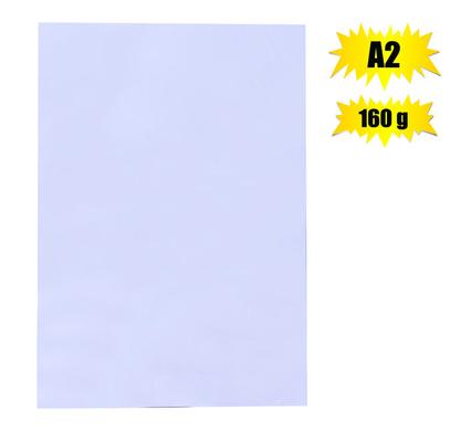 ART+CRAFT BOARD A2 160g SHEET WHITE PAST