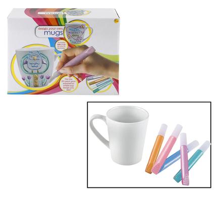ART+CRAFT CREATE PAINT-A-MUG SET