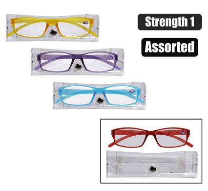 READING GLASS 1 STYLE ASST COL STREN:1