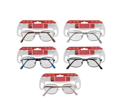 READING GLASS METAL ASSTD STRENGH:1