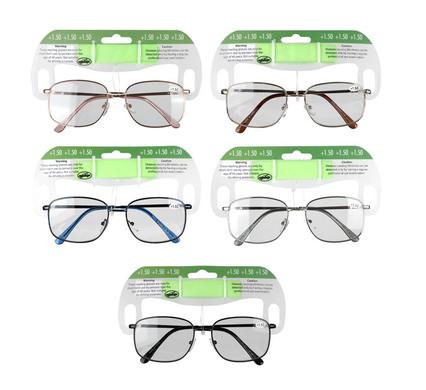 READING GLASS METAL ASSTD STRENGTH:1.5