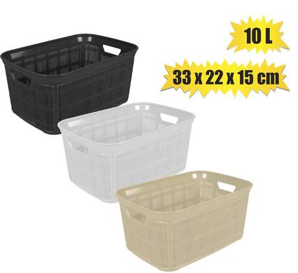 BASKET PL MULTI USE 10L 33x22x15cm