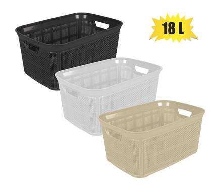 BASKET PL MULTI USE 18L 40x27x9cm