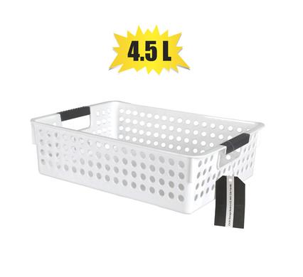 BASKET PL CIRCLES 30x21x8cm 4,5L