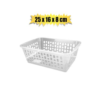 BASKET PL NATURAL 25x16x8cm