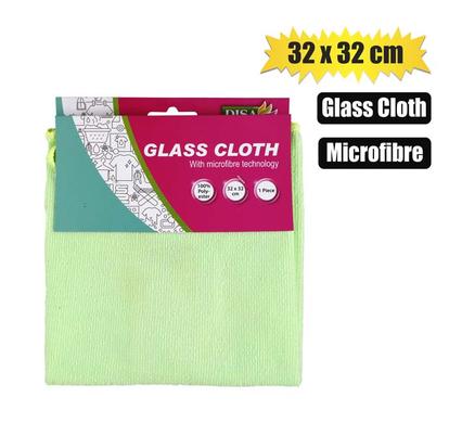 CLOTH MICROFIBRE CLEANING ASSTD 32x32cm