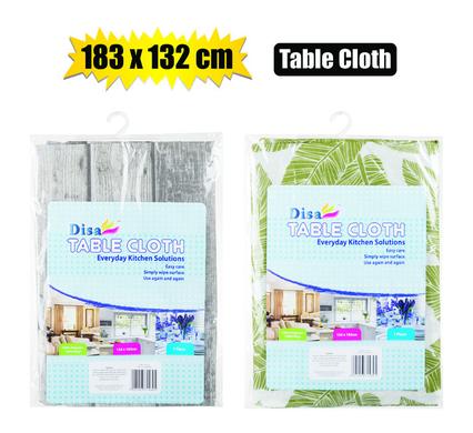 TABLE CLOTH VINYL 132x183cm