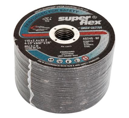 CUT-OFF-WHEEL STAINLESS STEEL 115X22,2MM