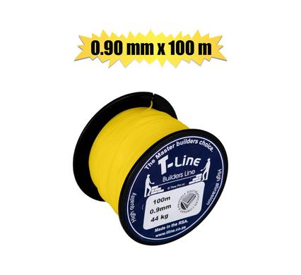 BUILDERS-LINE NYLON 44kg. 0.90mmx100m