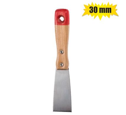 SCRAPER PAINT WOODEN HANDLE 30mm