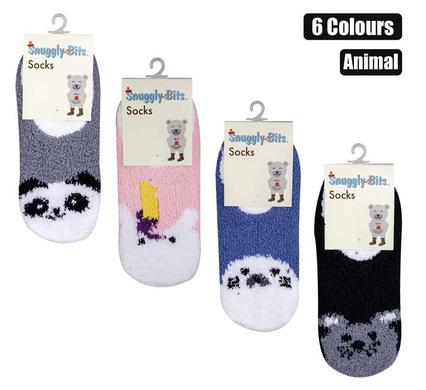 SOCKS INDOOR SLIPPER ANIMAL DESIGN
