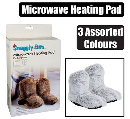 MICROWAVE HEATING PLUSH SLIPPERS 200g